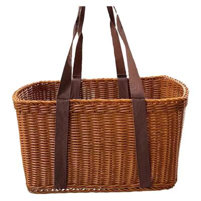 菜篮子手工编织防霉防潮大容量