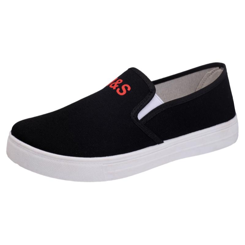 春季百搭运动帆布鞋女防滑透气单鞋舒适套脚老北京布鞋休闲鞋女鞋