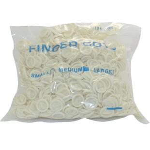 一次性手指套护指防护橡胶乳胶防滑耐磨加厚美容防水指甲套薄款女