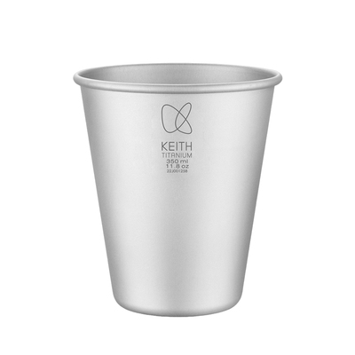 铠斯纯钛便携冷饮啤酒杯