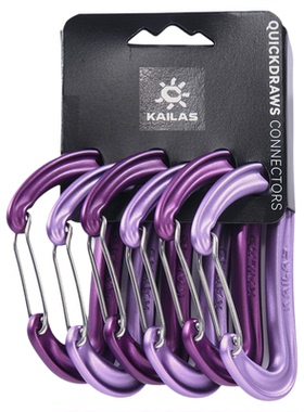 KAILAS凯乐石 Onsight Wire Sixpack钢丝门锁 6副套装轻量
