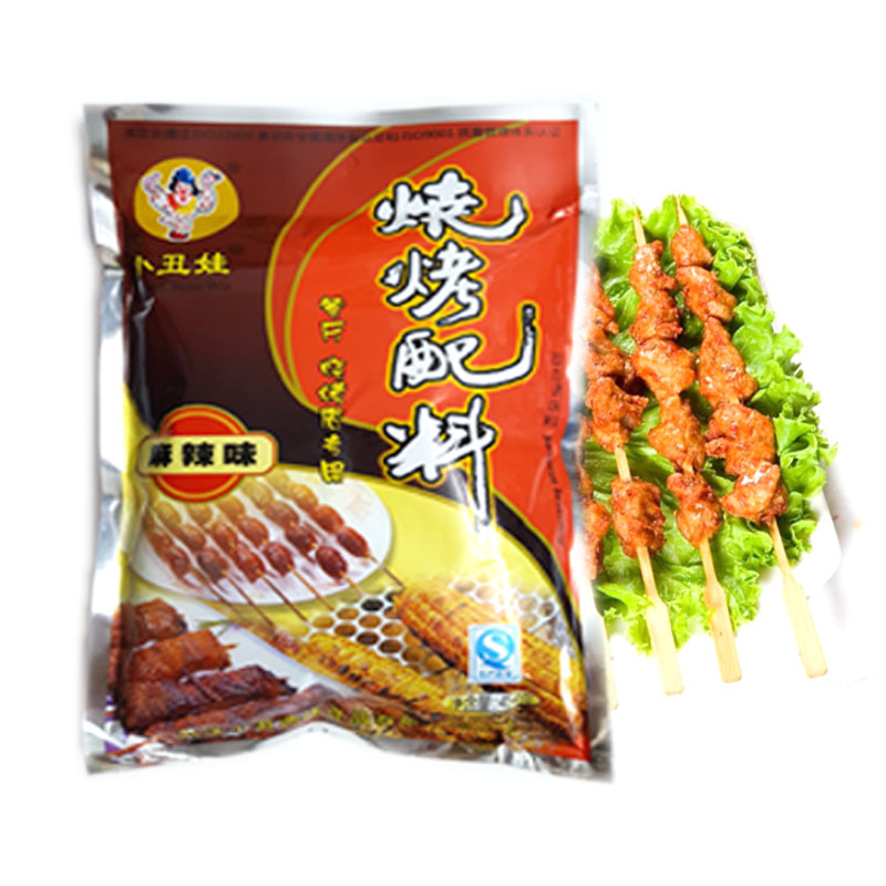 1袋包邮 小丑娃烧烤调料 户外烧烤撒粉 烧烤配料 麻辣味撒粉 454g