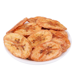 泰国原装进口非油炸碳烤香蕉片400g袋装水果干菲律宾散装零食批发