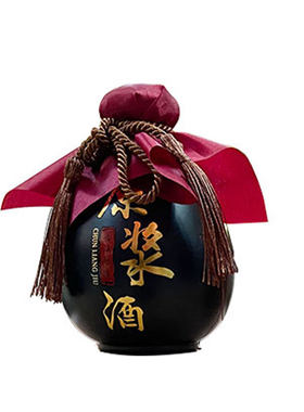 仿陶瓷窖藏原浆泡沫玻璃酒瓶包邮
