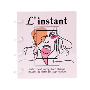 Fujifilm/富士instax一次成像迷你相册可爱大容量莓时莓刻拍立得相纸相册