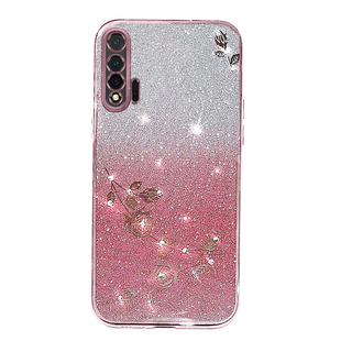 适用华为nova6手机壳新款nove6的手机套网红潮女5g版WLZ-AN00保护全包防摔WLA-AL10硅胶软外壳潮带钻4G创意薄