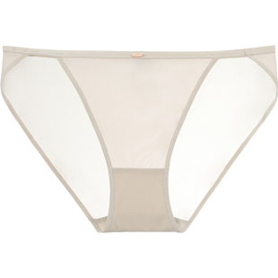 歌瑞尔无痕隐形内裤女高开叉不夹臀透气中腰裤亲肤底裤衩2026新款