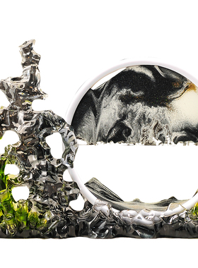 美好寓意客厅流沙摆件送礼佳品