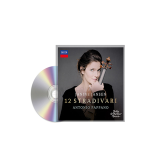 Janine Jansen 珍妮杨森 小提琴家 12宝琴 进口CD 4851605