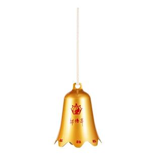 邵伟华八卦五黄铜铃纯铜铃铛风八角铜钟镇屋风水挂件家居门饰摆件