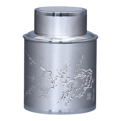 小号密封茶罐个旧999纯锡茶叶罐