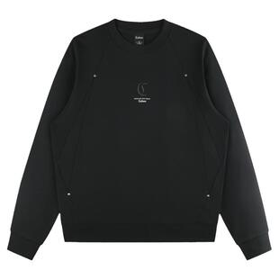 【纯棉】卡宾重磅卫衣男装春季百搭休闲潮牌宽松运动圆领休