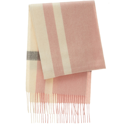 恒源祥男士围巾简约纯羊毛格子围