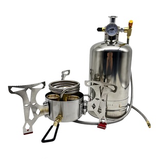 酒精汽化炉乙醇炉煮茶炉分体式高海拔便携式精致露营野餐炉具