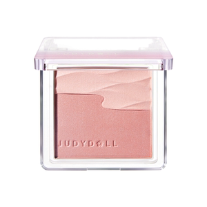 JUDYDOLL橘朵旗舰店Judydoll橘朵水缎光腮红双色腮红盘提亮高光膨胀色清透元气日常