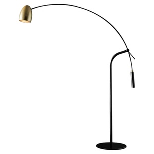 台湾SEEDDESIGN 喜的LED客厅落地灯海克力士 红铜触碰式记忆调光