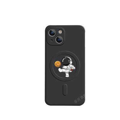 卡通个性创意磁吸充电手机壳软