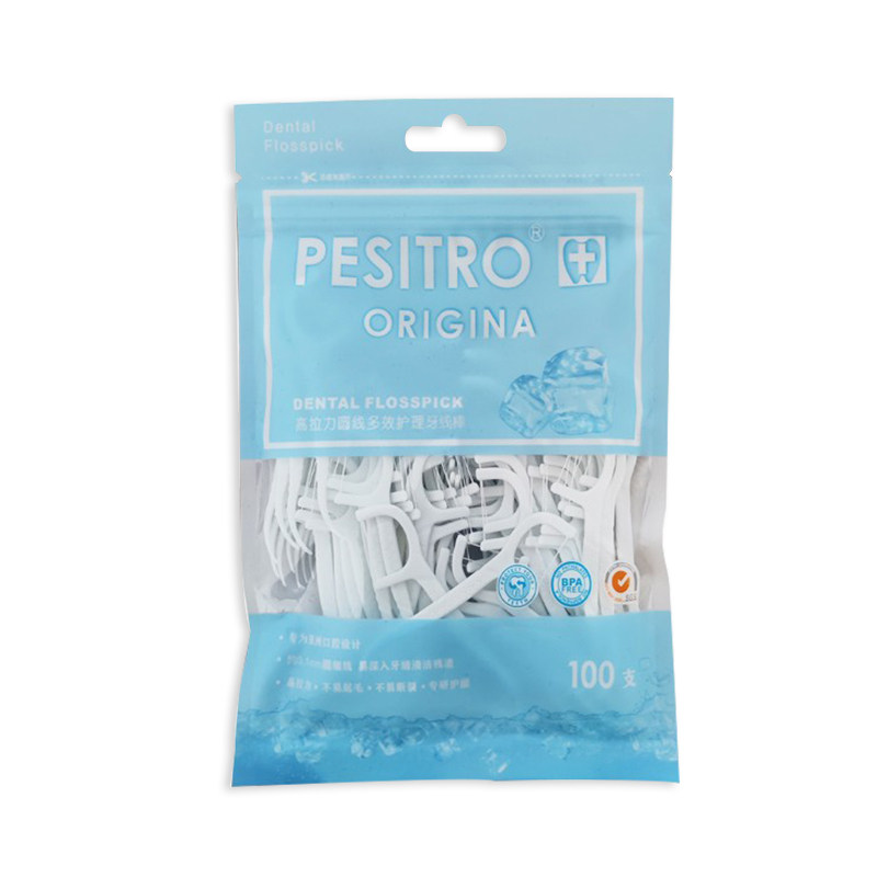 pesitro佰仕洁蓝色牙线棒300支