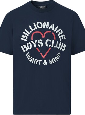 Billionaire Boys Club春夏男棉质休闲平纹布T恤