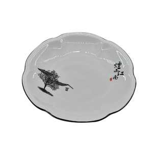 2025网红爆款盘子ins 风酒店特色中餐盘特别好看小碟子中国风复古