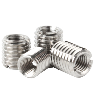 不锈钢内外牙螺母螺纹转换牙套一字槽螺纹护套自攻螺套大全M3-M16