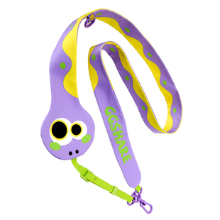 寄居蟹原创创意蛇手机挂绳斜挎可背可调节包包肩带防丢个性手机链