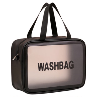 化妆包ins风超火大容量便携男女旅行化妆品收纳袋透明洗漱包防水