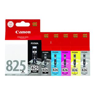 原装佳能825墨盒826 IX6580 iP4880 4980 MX888 898 MG5180 5280 5380 6180 6280 8180 8280打印机墨盒