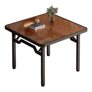 可折叠桌子餐桌家用小户型吃饭桌掼蛋专用摆摊小桌子出租屋用方桌