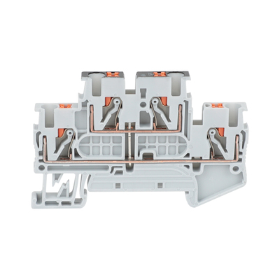 双层弹簧式端子排快速连接器