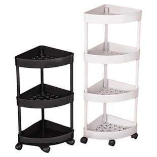 JOJO'S L. PD.杂货先生.三角置物架落地转角多层收纳架子 | 稼实