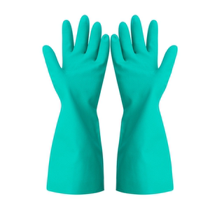 化学实验室专用一次性手套丁腈橡胶乳胶化工实验防护耐酸碱防腐蚀