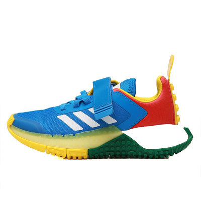 阿迪达斯乐高联名运动跑步童鞋