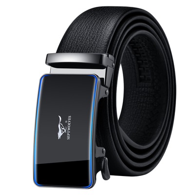 七匹狼皮带男士头层牛皮时尚腰带