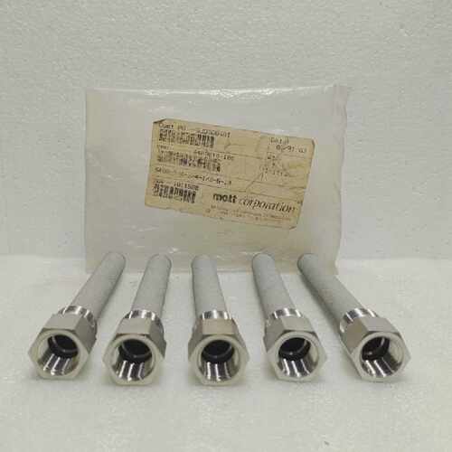 Mott 6400-3/4-3/4-1/2-6-10 Porous Metal Filter 316L Ss 10 Mi