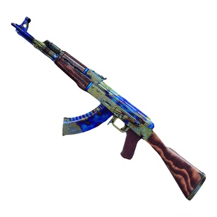 CSGO游戏周边AK47表面淬火实物模型饰品摆件不能发射锌合金玩具