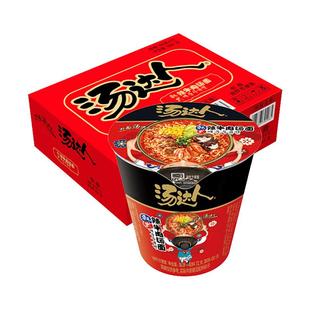 统一生活面汤达人韩式辣牛肉面方便面泡面 好面汤决定