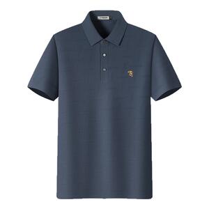 夏季英伦风翻领短袖男士Polo衫