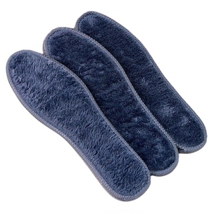 自发热防臭透气运动鞋垫男女款冬季鞋垫加绒加厚软底舒适防寒保暖