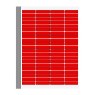 彩虹贴纸作业分类A4彩色标签贴纸名字贴班级教师必备班主任管理神器收作业本记号上课好物分组标识粘贴纸定制