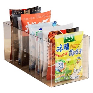 艾仕可调料收纳盒家用厨房高端装香料多格一体分格神器调味品瓶罐