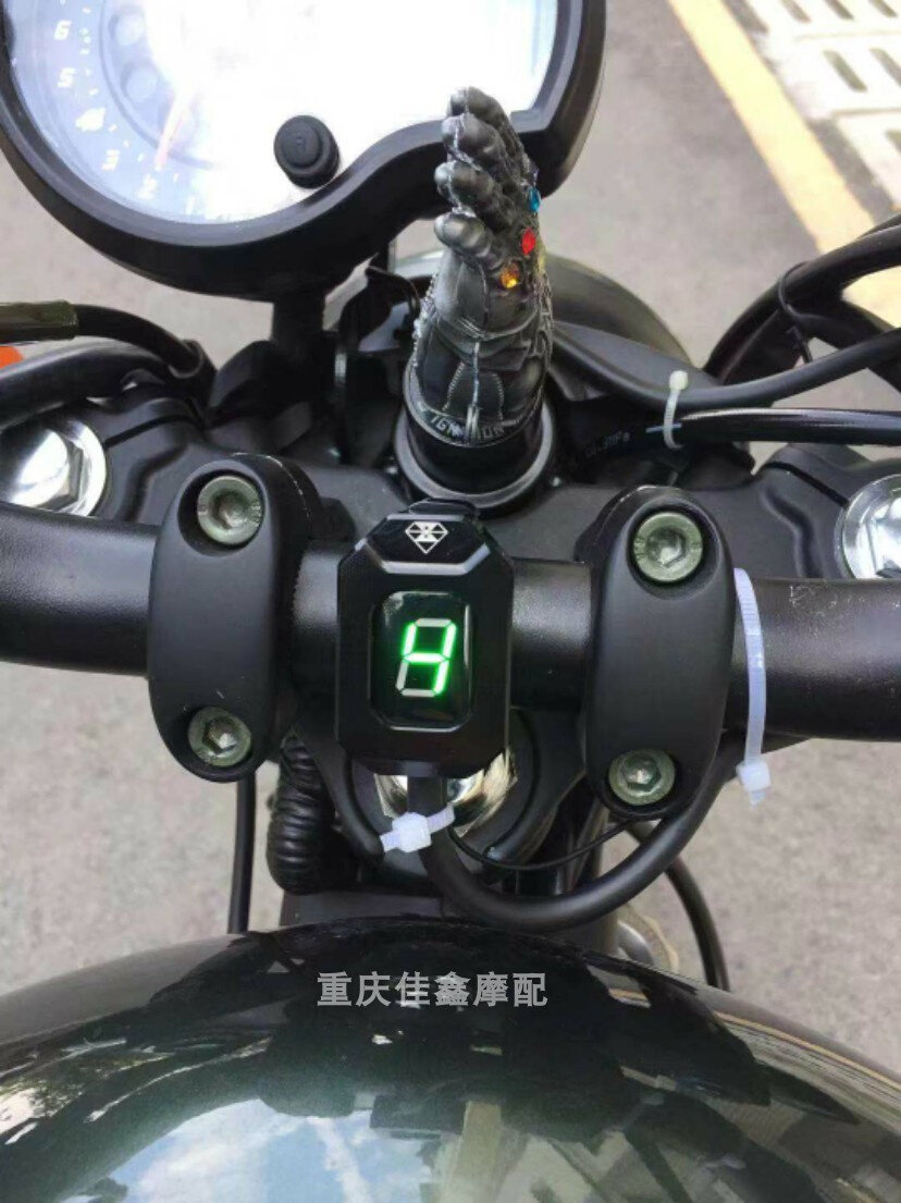 适用新款gv250 gv300s gv650档位显示器gv125摩托车改装通用档显