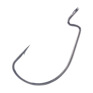 BKK黑金刚9004凌舞9005黑坑路亚宽腹曲柄钩软饵软虫鱼钩德州钓组