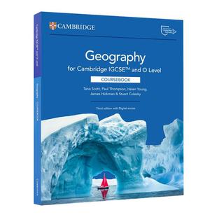 0460/0976/2217考试剑桥IGCSE和O级地理教材Cambridge IGCSE and O Level Geography Coursebook with Digital Access国际高中教材