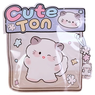 大号可爱卡通零食糖果饼干巧克力密封袋儿童学生义卖礼物分装袋子