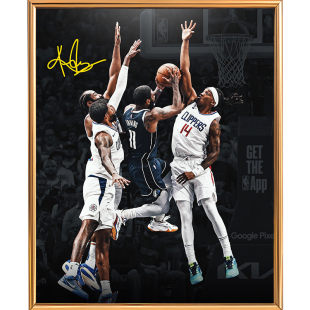 凯里欧文独行侠相框摆件海报装饰画 nba篮球巨星纪念品球迷礼物