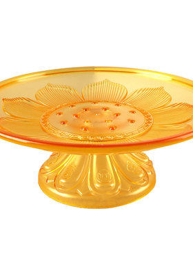 贡品摆盘佛前水果盘家用供佛