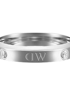 DW情侣戒指CLASSIC系列简约银色