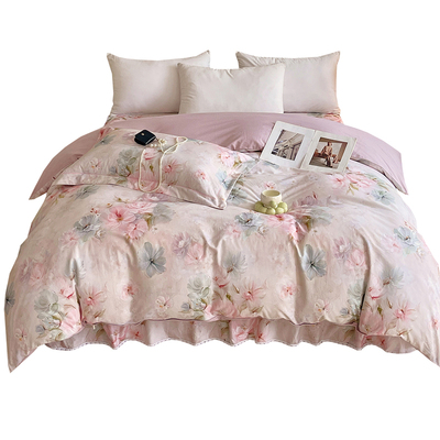 纯棉被套单件248x248cm全棉磨毛220x250被套229x230四件套可定制