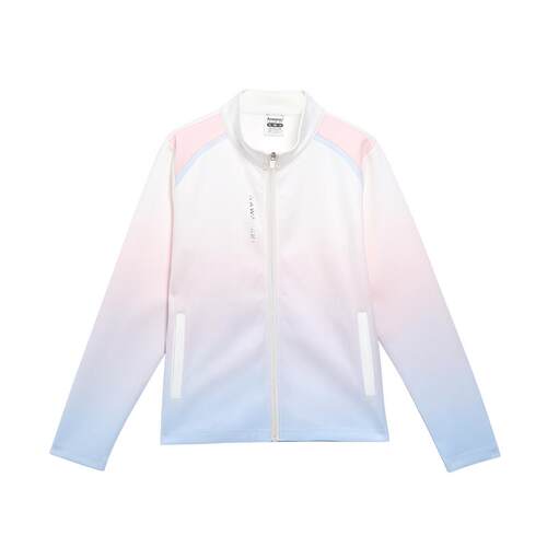 Kawasaki川崎果缤纷羽毛球服外套男女秋冬长袖休闲运动风上衣外套